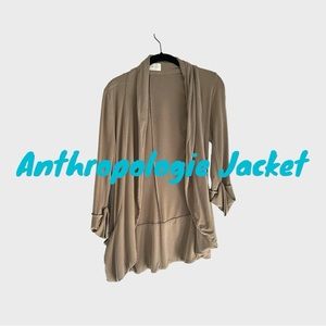 ANTHROPLOGIE knit jacket by French Mauve. Size small